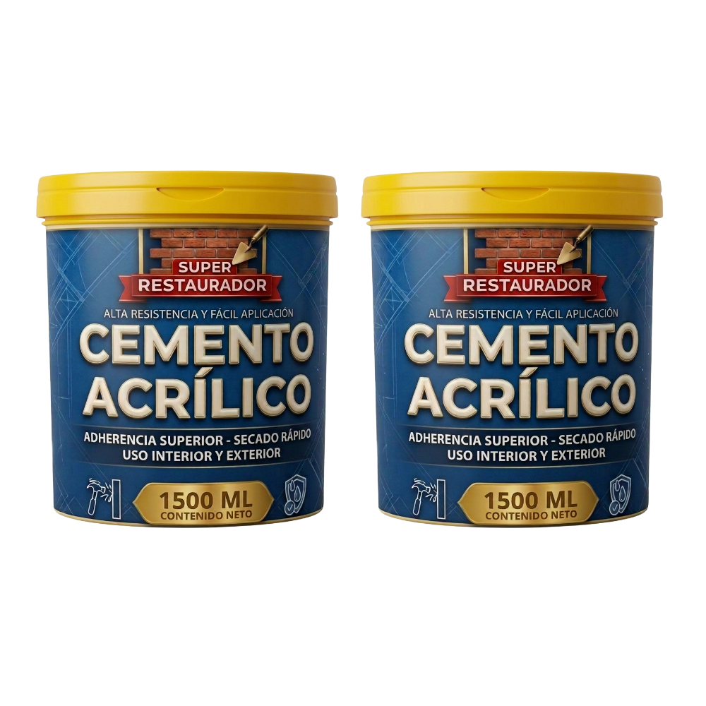 Cemento acrilico 2x1